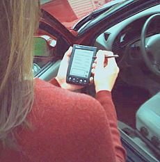 Palm Data Entry