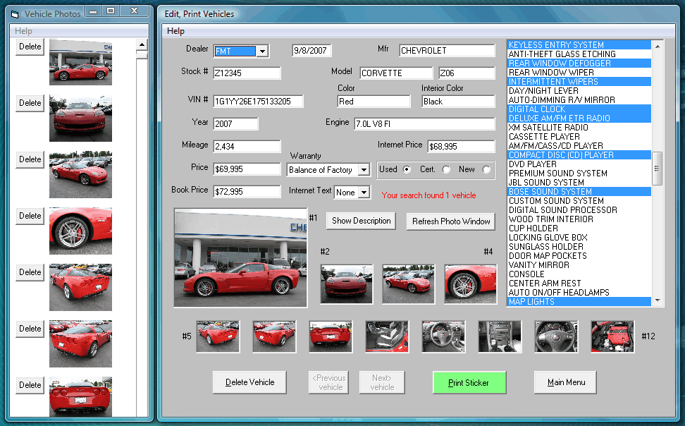 AutoPlus Display Screen